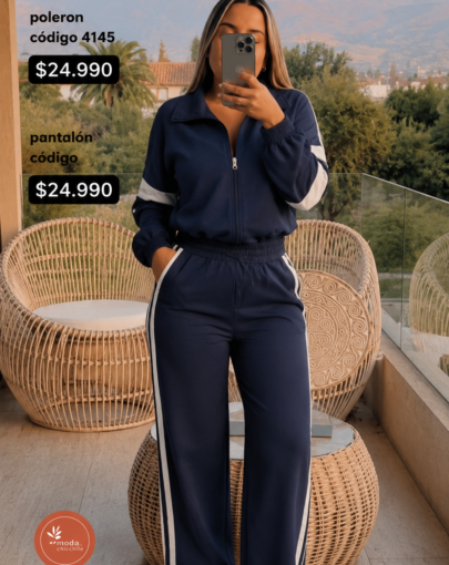 Conjunto Sport Luxe Azul Marino ⭐